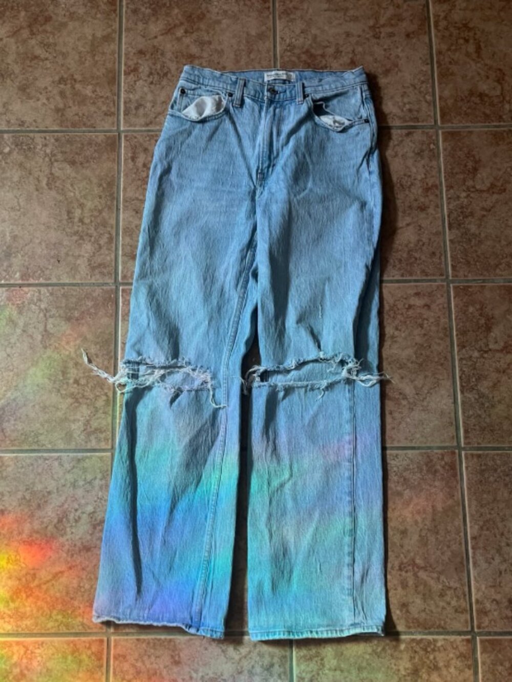 High Rise Abercrombie Jean
